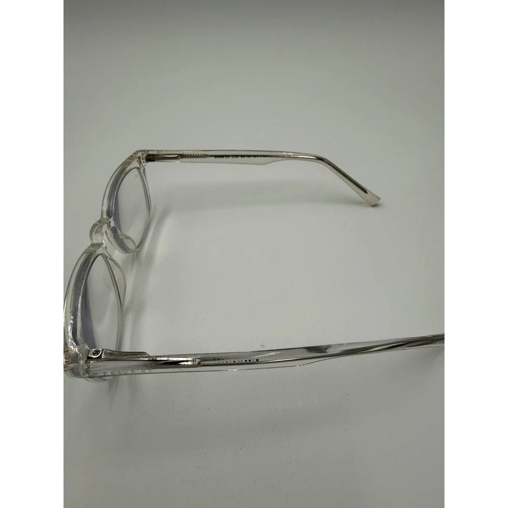 Prive Revaux Show Off Glasses Unisex 49-19-145 Clear Excellent Blue Light Block
